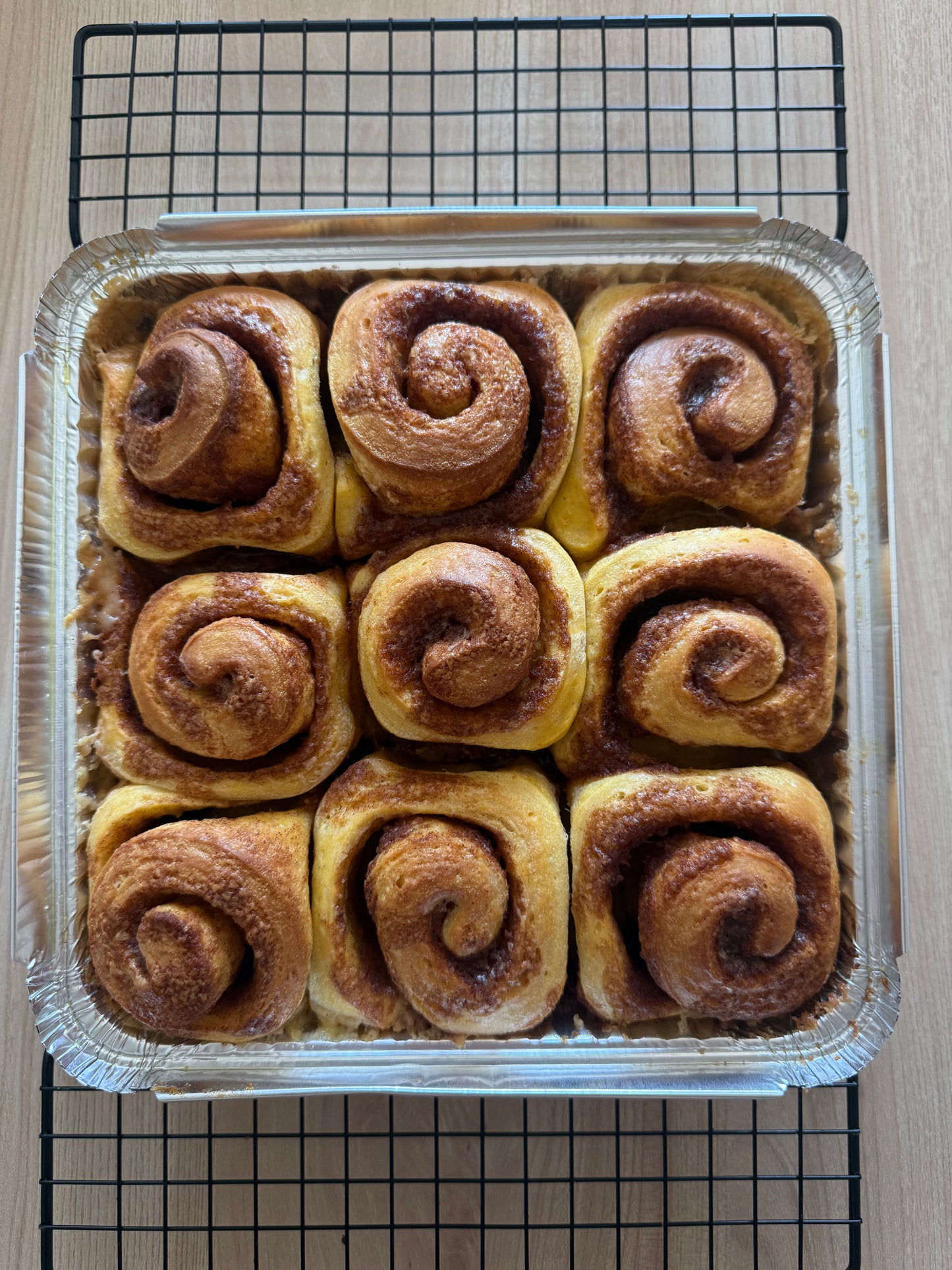 ORGANIC SOURDOUGH CINNAMON ROLLS