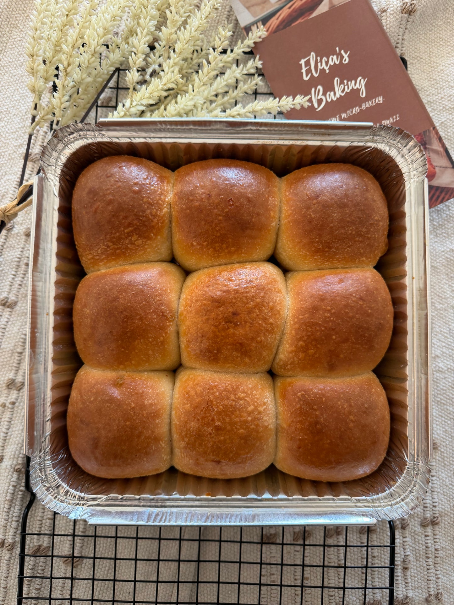 ORGANIC SOURDOUGH DINNER ROLLS - 9 ROLLS
