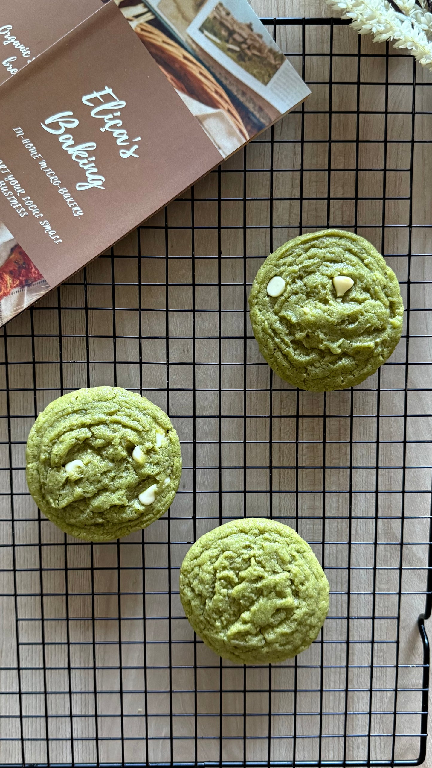 ORGANIC MATCHA DREAM COOKIES- Pack of 4