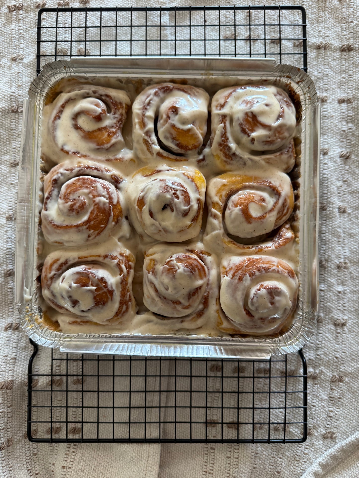 ORGANIC SOURDOUGH CINNAMON ROLLS