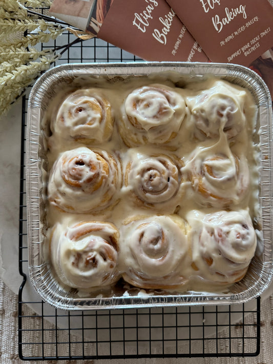 ORGANIC SOURDOUGH CINNAMON ROLLS