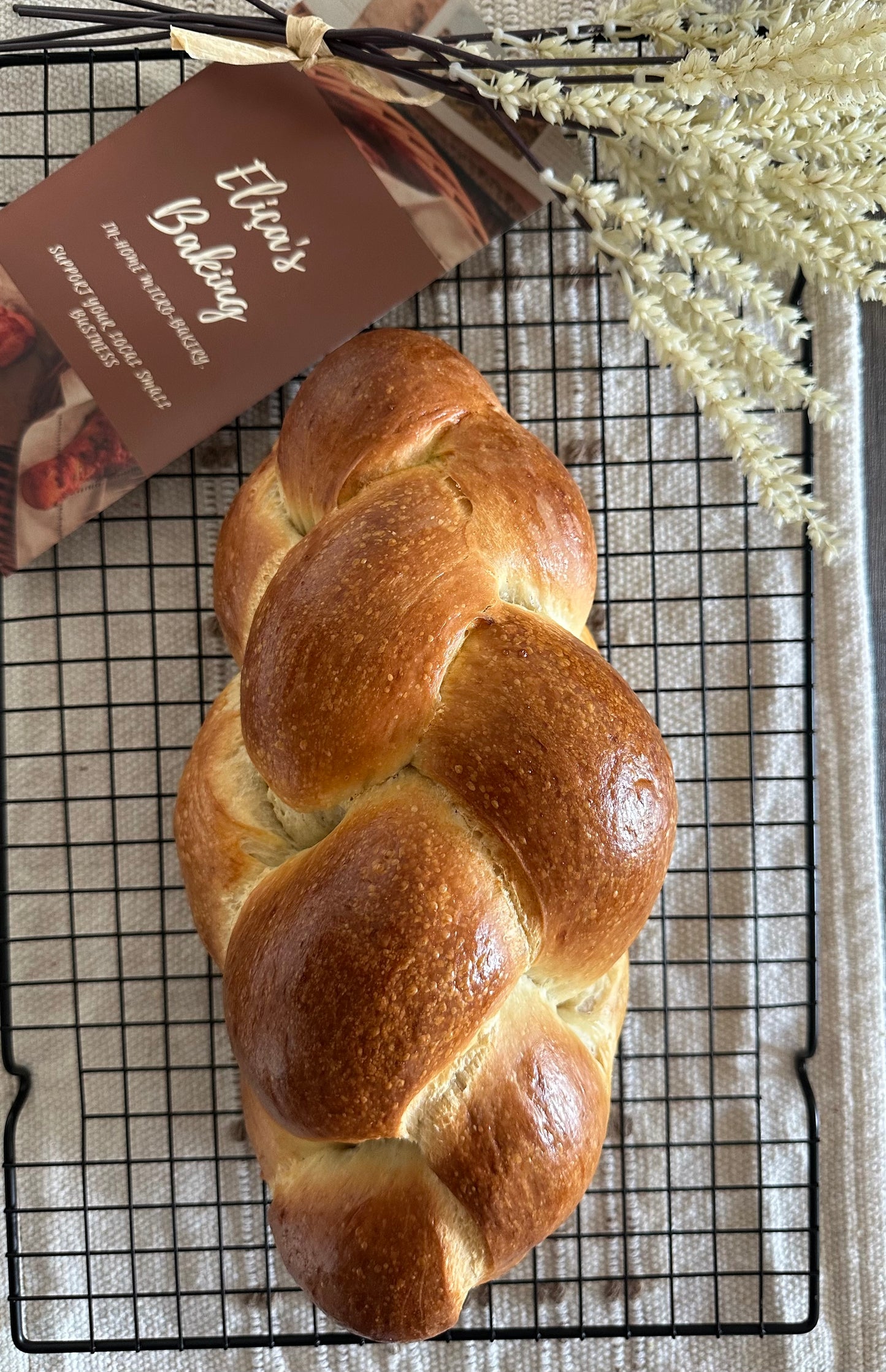 Organic Sourdough Challah Bread