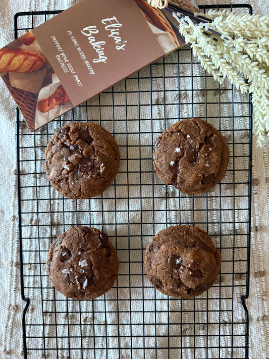 ORGANIC, GLUTEN-FREE & VEGAN CHOCOLATE CHIP COOKIES- Pack of 4