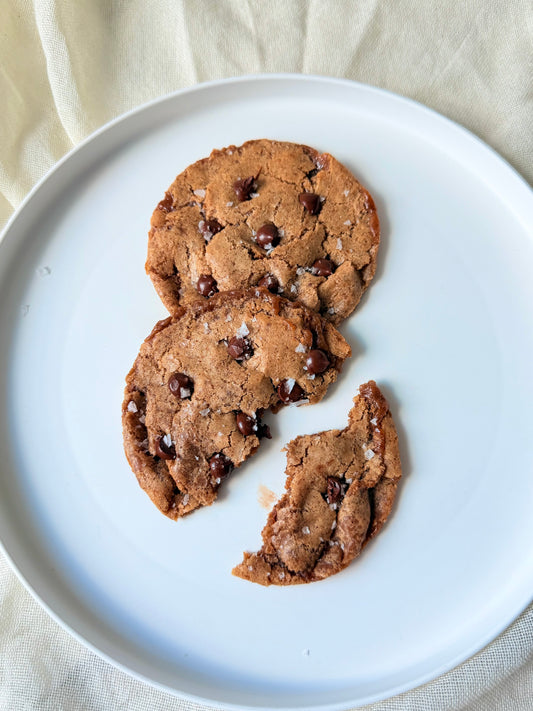 Organic, Gluten-Free & Vegan Chocolate Chip Cookies - Pack of 4