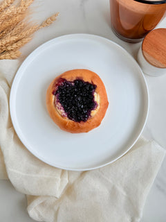 Wild Blueberry & Cheese Sourdough Danish