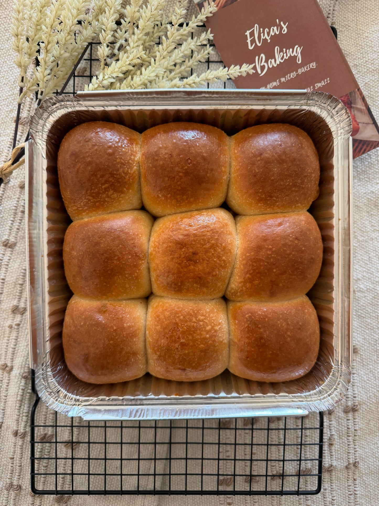 ORGANIC SOURDOUGH DINNER ROLLS - 9 ROLLS