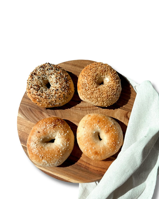 Organic Sourdough Bagels - Pack of 4