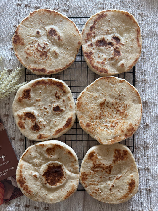 ORGANIC SOURDOUGH PITA BREAD - PACK OF 6