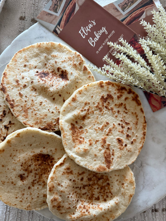 ORGANIC SOURDOUGH PITA BREAD - PACK OF 6
