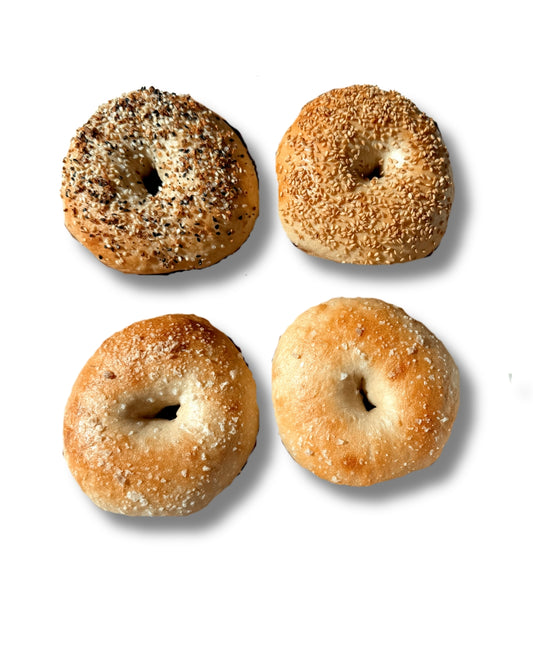 Organic Sourdough Bagels - Pack of 4