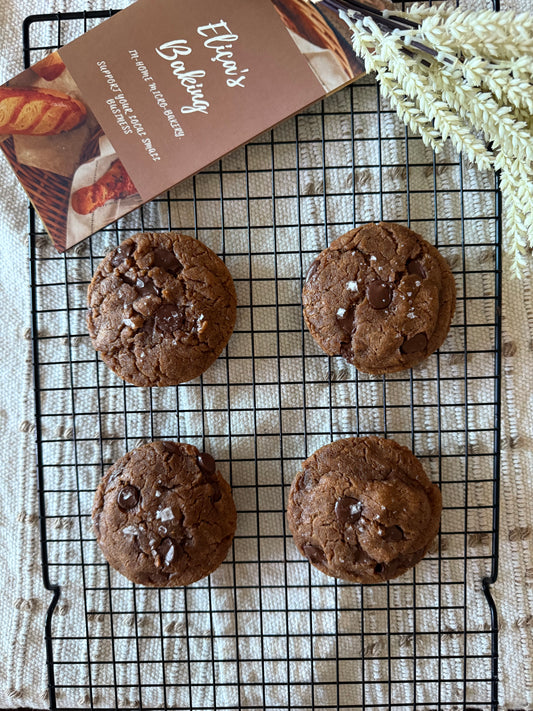 ORGANIC, GLUTEN-FREE & VEGAN CHOCOLATE CHIP COOKIES- Pack of 4