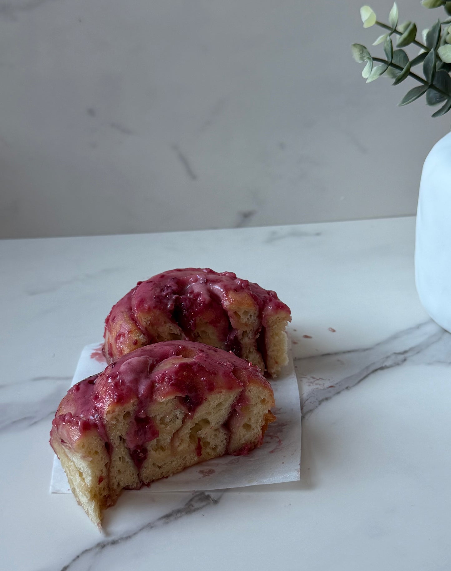 2. SOURDOUGH RASPBERRY ROLLS - PACK OF 4