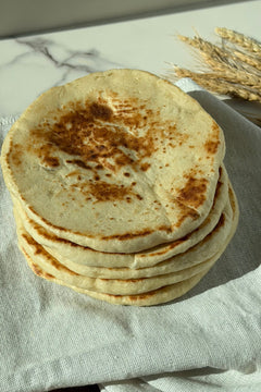 Organic Sourdough Pita Bread - Pack of 4