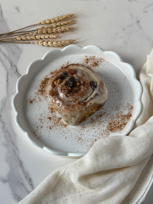 1- Carrot Cake Sourdough Cinnamon Rolls – April Special 🥕