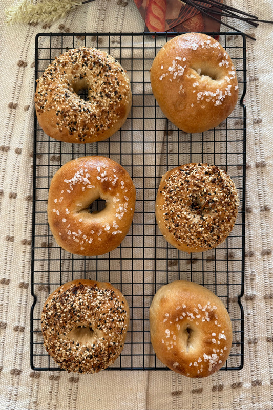 ORGANIC SOURDOUGH BAGELS ( Pack of 6)