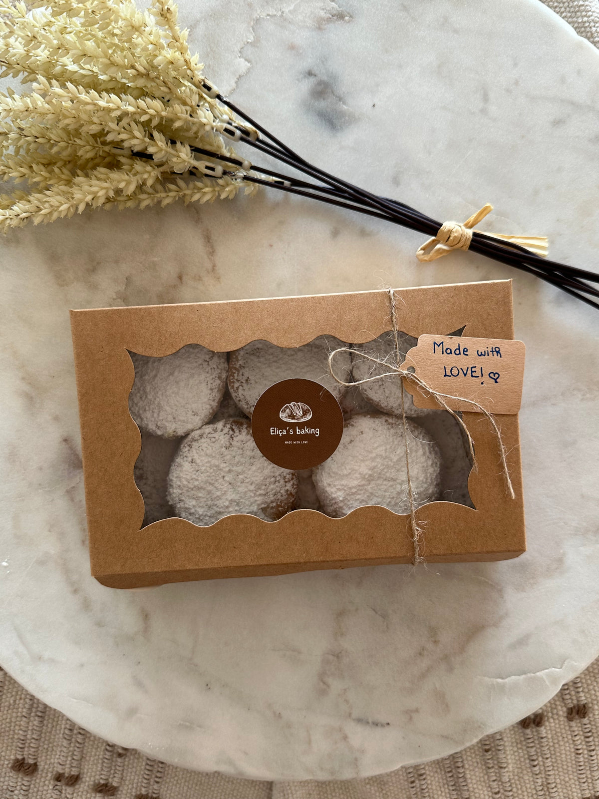 ORGANIC ALMOND BUTTER BISCUITS - PACK OF 5