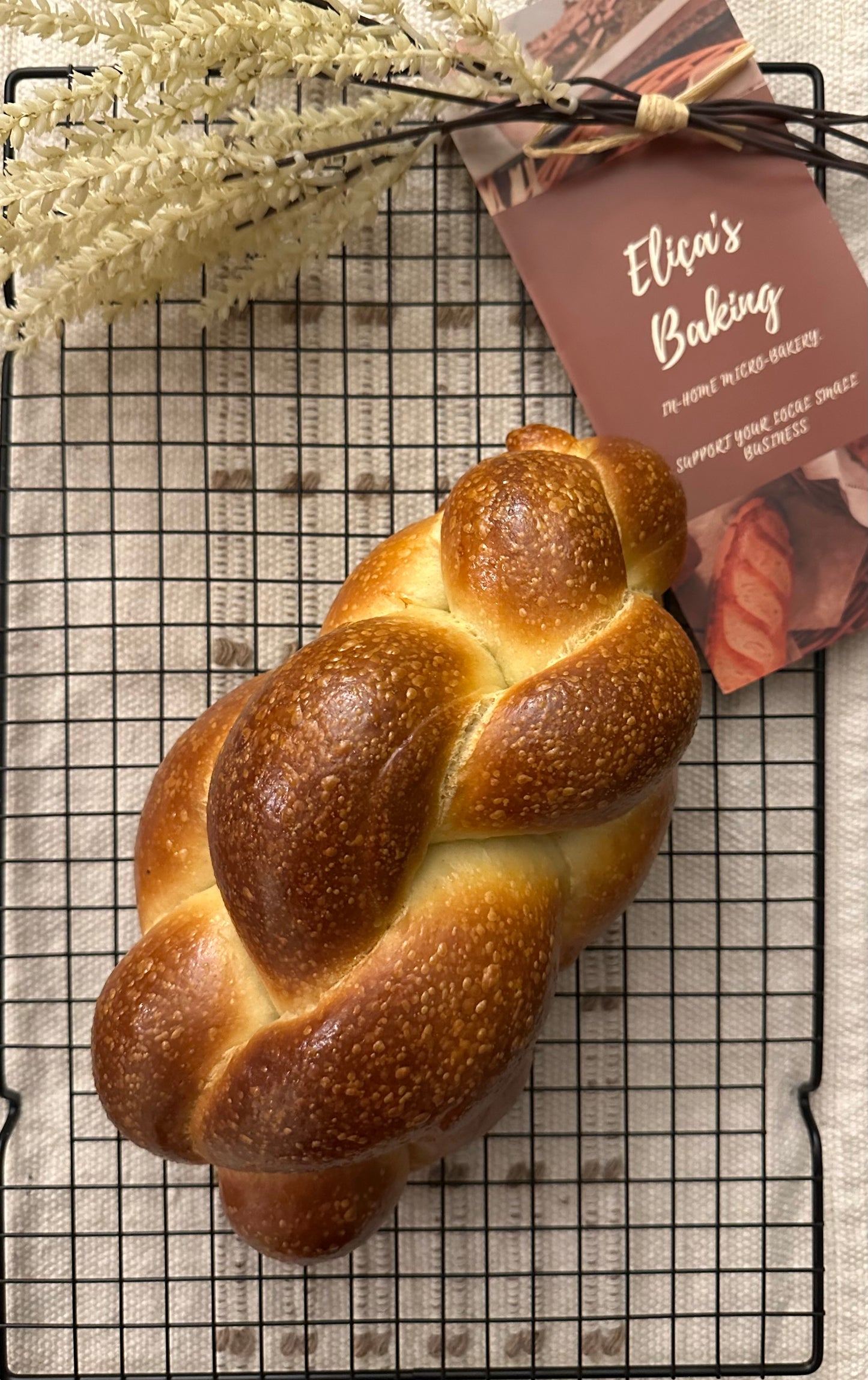 Organic Sourdough Challah Bread