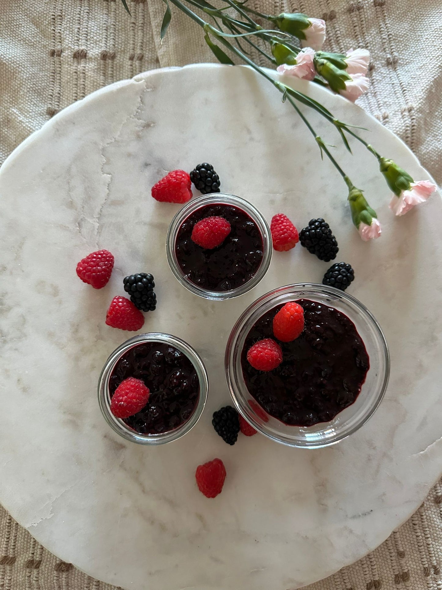 JAR HOMEMADE NO-BAKE CHEESECAKE